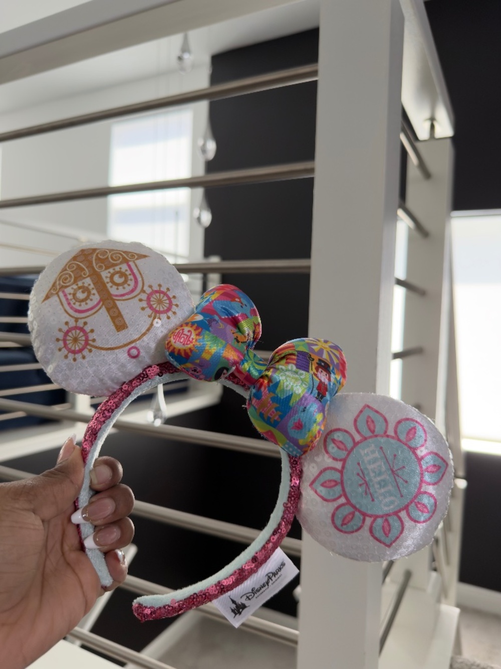 Walt Disney World It's A Small World Minnie Ear Headband
